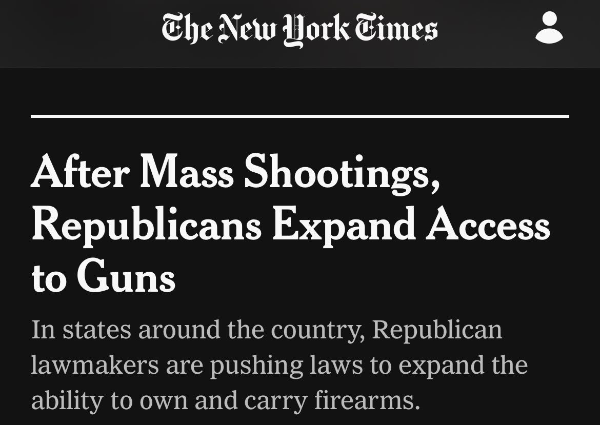 SteveLevitan's tweet photo. I’ll say it again. A vote for Republicans is a vote for more guns and more deaths. It’s that simple. https://t.co/2ZCse6ocO8