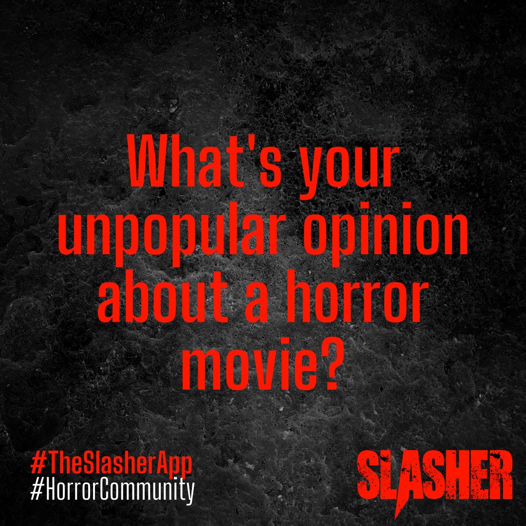 theslasherapp's tweet photo. I have lots of unpopular opinions...
.
.
.
.
#TheSlasherApp
#horrorcommunity
#romandhorreur
#horrorfiktion
#tattoocommunity
#metalcommunity
#metalhead
#communidaddelterror
#terror
#ficciondeterror
#peliculadeterror
#fandelterror https://t.co/RP0oFJdt9G