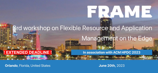accordion_h2020's tweet photo. #FRAME2023 FINAL deadline extension: April 3rd! The #ACCORDION team invites you to submit your #research #papers and #project session contributions. This year we open a new session dedicated to #research #projects!
https://t.co/fnciegqbfv
Join us 20th June in Orlando! https://t.co/vMTfuIugjm
