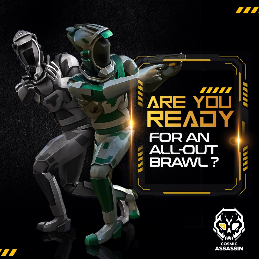 Marcrypt_Crypto's tweet image. It’s show time! Gear up for the battle of your life! Survive rounds to earn points, buy NFT’s and much more!

Cosmic Assassin Play Now link in bio.

#cosmicassassin #play2earn #nft #shooting #blooddiamond #playnow
