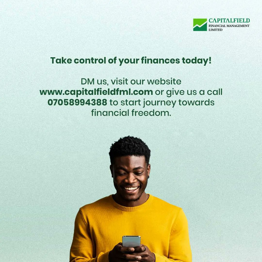 Capitalfieldfml's tweet photo. You've got financial needs, We've got the financial means!
Allow us to reintroduce ourselves. Click the link on our bio to learn more or DM us today
#MoneyManagementGoals
#GetWithCFML #TargetSavings #LPOFinance https://t.co/kJjlbiCbDo