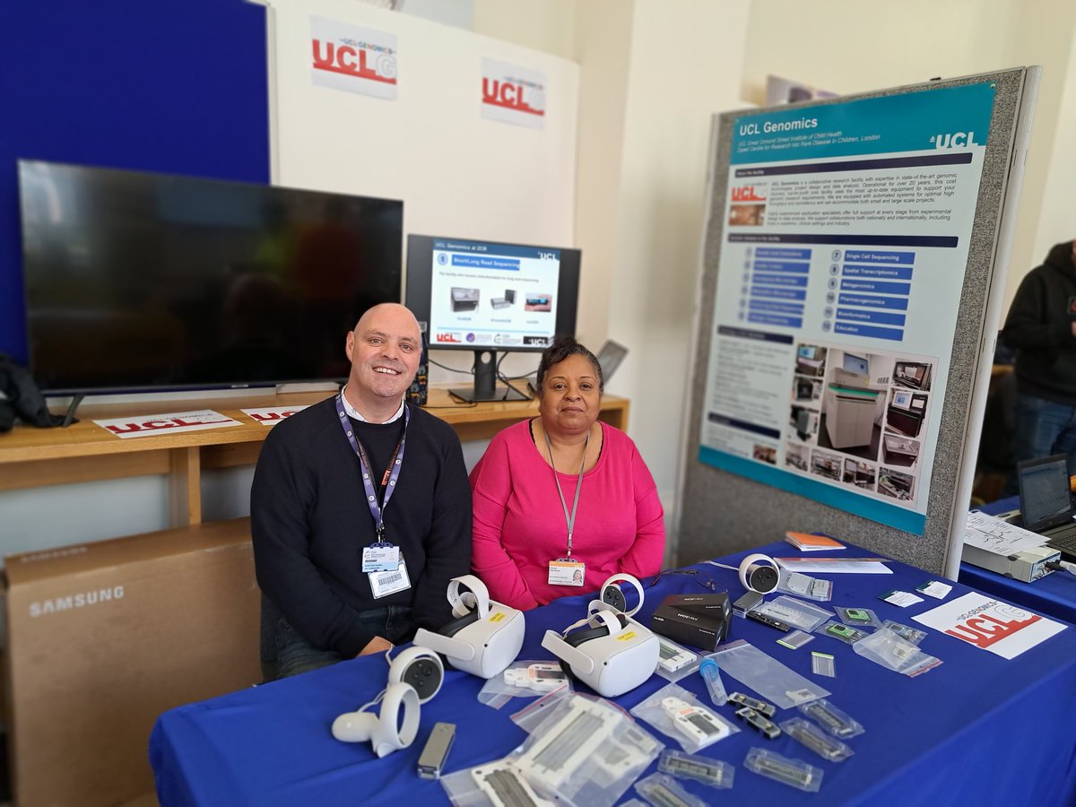 uclgenomics's tweet image. UCLGenomics at #UCLTechShowcase