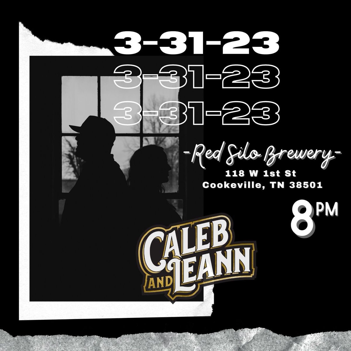 calebandleann's tweet photo. THIS Friday at @redsilobrewing in Cookeville, TN! https://t.co/iadqjVjyFD