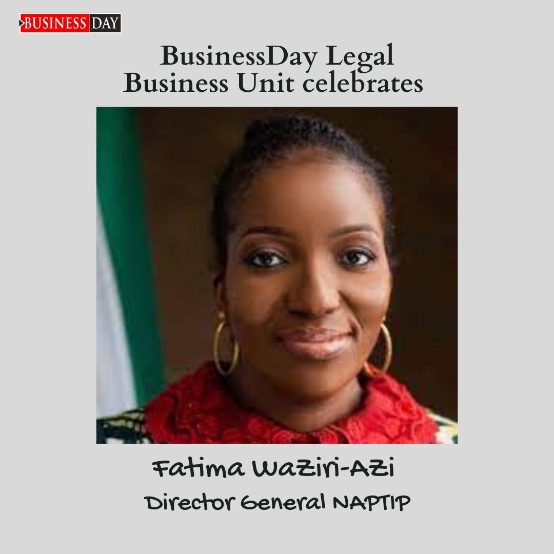 BDLegalBusiness's tweet photo. We are almost wrapping up the International Women's Month, and today we celebrate an outstanding woman in Nigeria's public service - Dr Fatima Waziri-Azi

Dr Fatima is the Director-General of the National Agency for the Prohibition of Trafficking in Persons (NAPTIP) https://t.co/pf5rOMaKY5