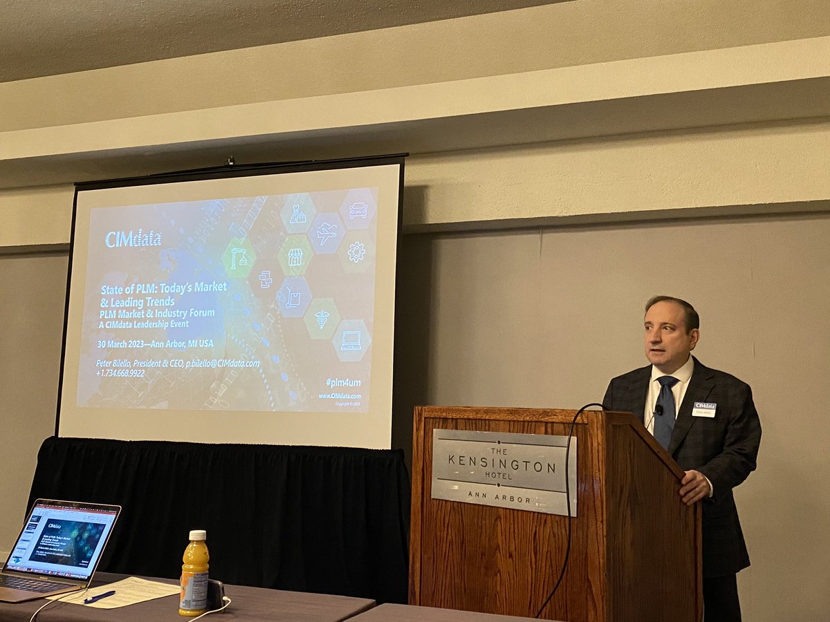 olegshilovitsky's tweet image. Attending @CIMdataPLMNews #plm4um today. Tweets will be coming…