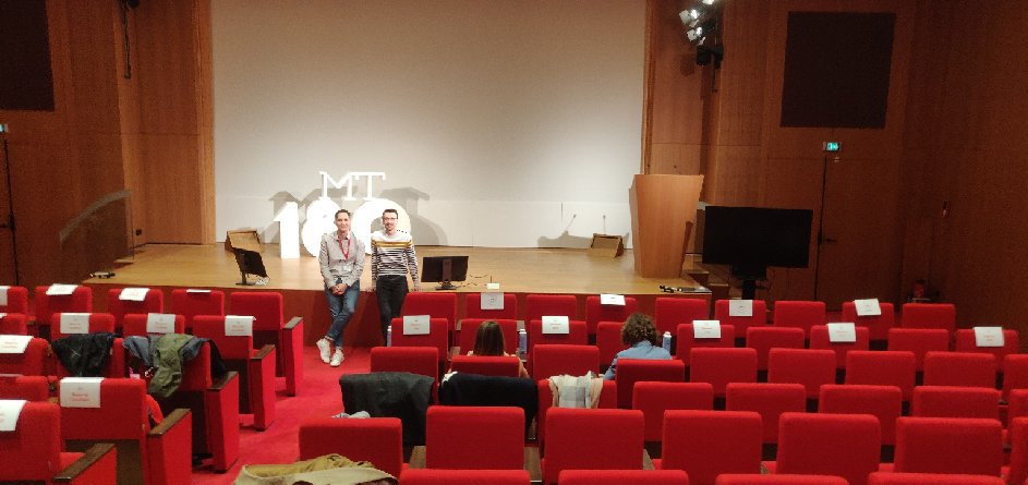 Univ_BFC's tweet image. #MT180 🔴 En direct de la demi-finale nationale de Ma thèse en 180 secondes France. ⏱️

Nous encourageons nos doctorants @jonathan_lesven  et Rémi Dornier, représentants de la région Bourgogne-Franche-Comté. 💪

@MT180FR @cnrs @FranceUniv