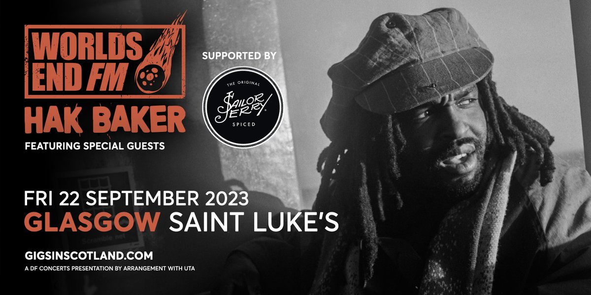 JUST ANNOUNCED🚨» <a href="/HakBaker/">Hak Baker</a>

<a href="/stlukesglasgow/">Saint Luke's</a> | 22nd September 2023

MORE INFO ⇾ gigss.co/hak-baker