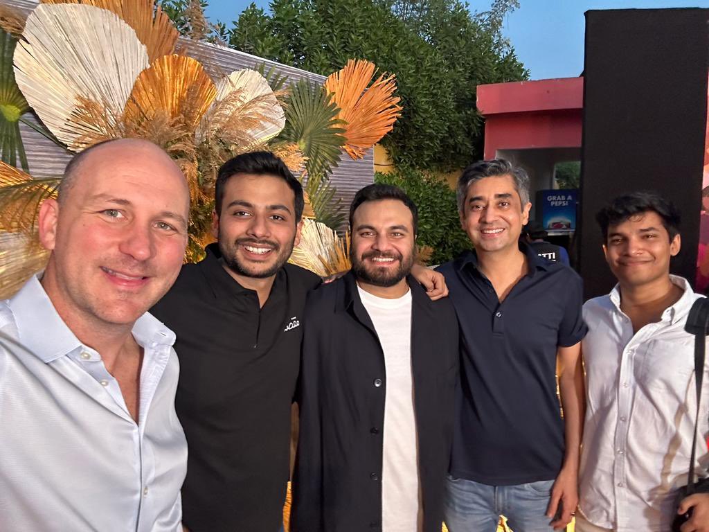 Was awesome to have <a href="/aatif_awan/">Aatif Awan</a> and <a href="/aktaylor/">Allen Kinsey Taylor</a> join us for <a href="/maqsadpk/">Maqsad</a>’s seed round announcement event recently 🙌