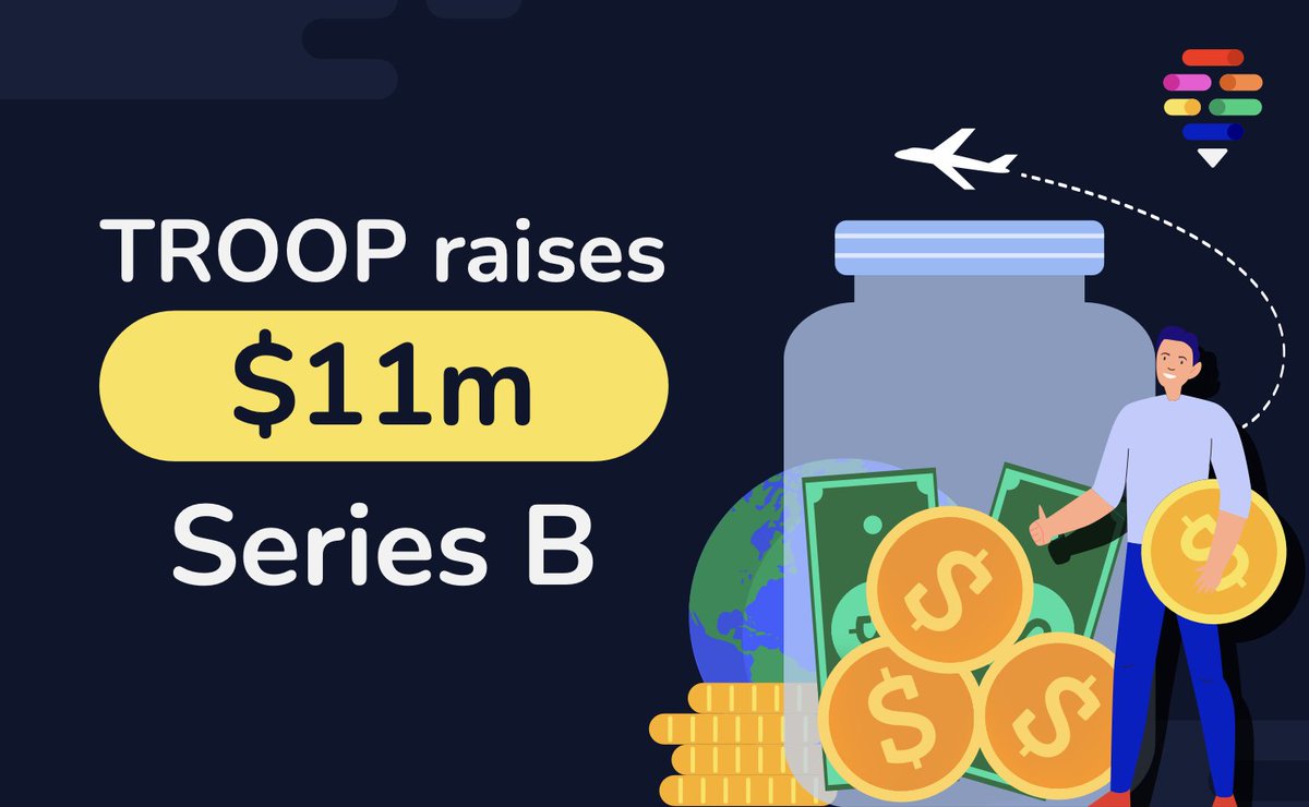 TROOP just raised $11m in Series B funding led by Durable Capital Partners, to expand our innovative meeting planning ecosystem. 

Thank you to our customers, investors, and partners!

Find out more: hubs.la/Q01JDDRC0

#TROOP #seriesbfunding #meetingtechnology