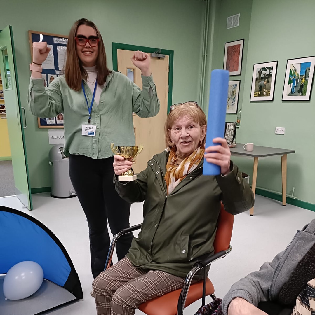 HeadwayCardiff's tweet photo. The Wednesday group had such a fun and brilliant session yesterday in their RISE Workshop, with adapted games and sports! ⚽️💙 They are all champions 🏆🥇
#rise.life #physicalwellbeing #wellbeing #adaptedgames #adaptedsports #braininjurysupport #ABI https://t.co/BgjtWHwl0l