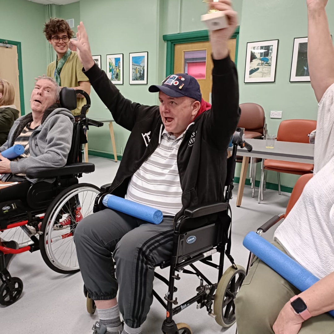 HeadwayCardiff's tweet photo. The Wednesday group had such a fun and brilliant session yesterday in their RISE Workshop, with adapted games and sports! ⚽️💙 They are all champions 🏆🥇
#rise.life #physicalwellbeing #wellbeing #adaptedgames #adaptedsports #braininjurysupport #ABI https://t.co/BgjtWHwl0l