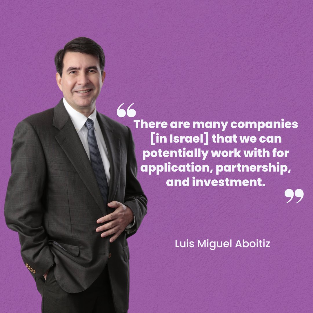 aboitizcompany's tweet photo. Get ready to dream big! 🌟
The Board of AEV and Aboitiz leaders have returned from a fascinating learning tour of Israel's start-up scene and have compiled their insights in this 'Dream Big' series.
#OneNewAboitiz #DreamBig #IsraelStartupScene #Innovation #techglomerate https://t.co/oa8BLWMFcD
