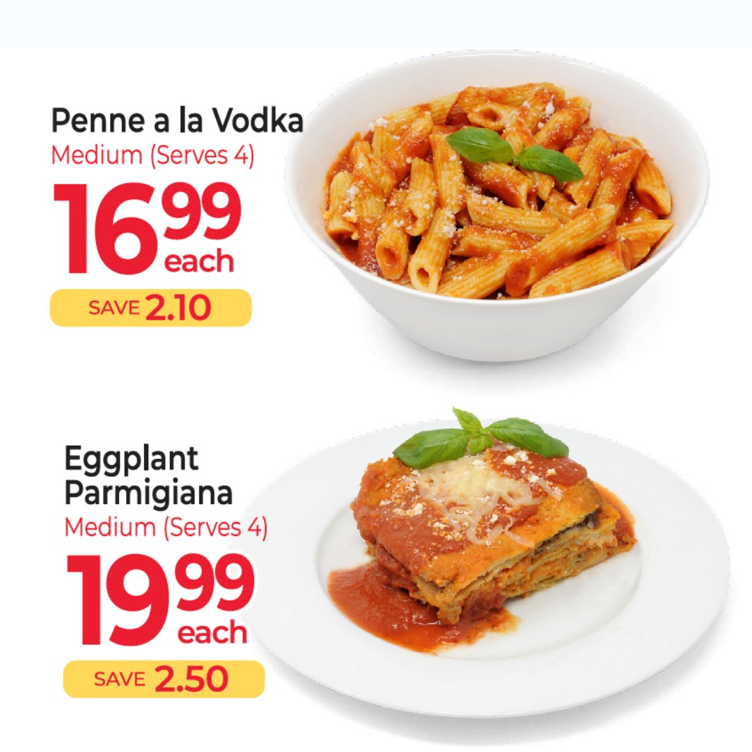PalmaPasta's tweet photo. Let the savings begin! Easter Specials are out! 
Valid March 30 - April 12, 2023
All items are cold/refrigerated only.

See our full flyer online: https://t.co/nfPyfrLR6q https://t.co/E75lcspxMh