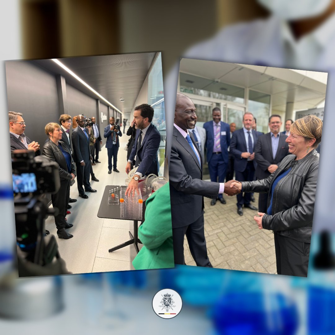 🇧🇪 Belgium MFA (@belgiummfa) on Twitter photo Minister of Development Cooperation <a href="/carogennez/">Caroline Gennez</a> visited the 🇧🇪 Belgian company #Univercells yesterday with 🇰🇪 President <a href="/WilliamsRuto/">William Samoei Ruto, PhD</a> & Minister-President of Wallonia <a href="/eliodirupo/">Elio Di Rupo</a>.
Read more below ⤵️ Minister of Development Cooperation <a href="/carogennez/">Caroline Gennez</a> visited the 🇧🇪 Belgian company #Univercells yesterday with 🇰🇪 President <a href="/WilliamsRuto/">William Samoei Ruto, PhD</a> & Minister-President of Wallonia <a href="/eliodirupo/">Elio Di Rupo</a>.
Read more below ⤵️