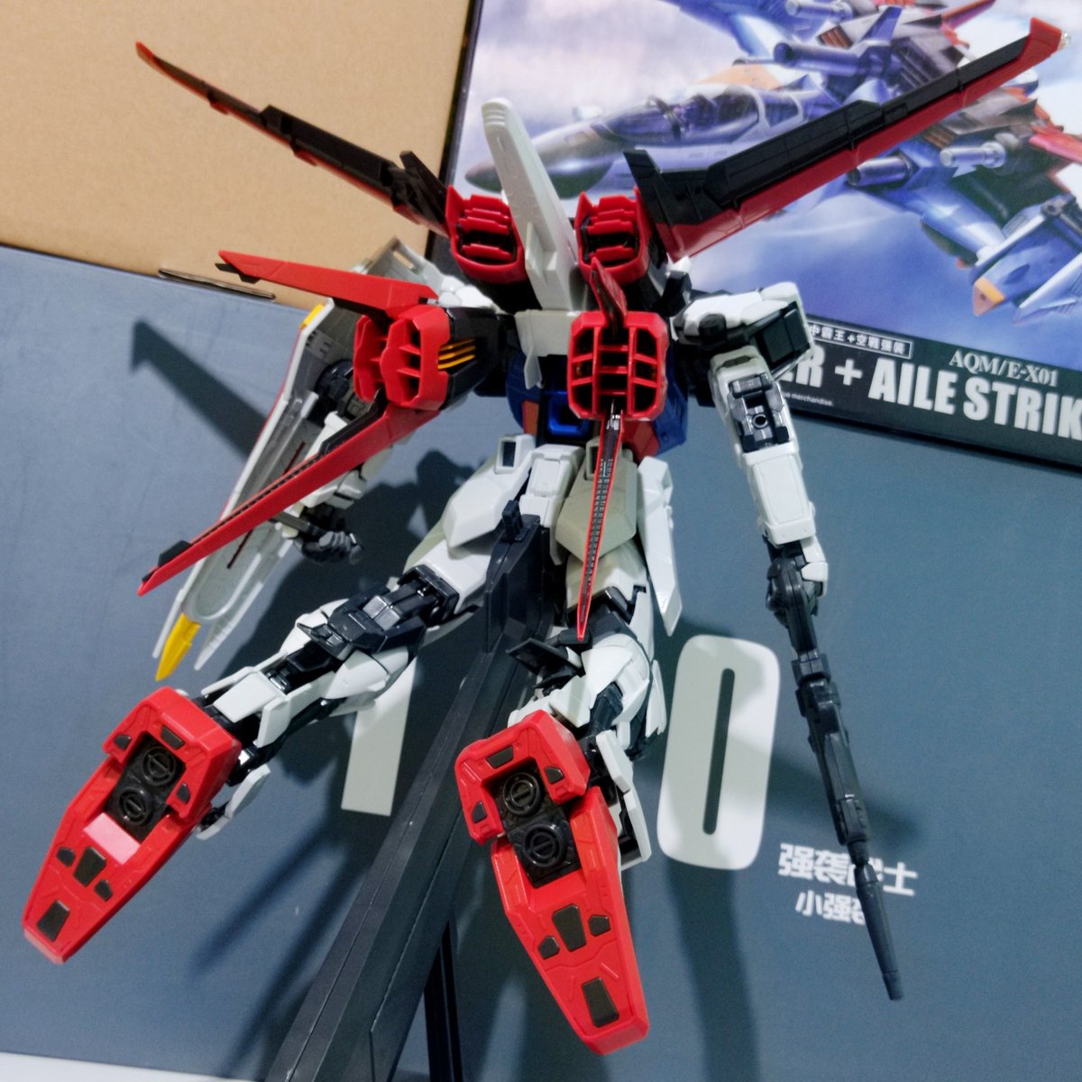 bryanz092's tweet photo. 1/60 PG Strike Gundam with Skygrasper + Aile Striker (both bootlegs from Daban Model) (gallery part 2)
#Gundam #ガンダム #GundamSEED #MobileSuitGundamSEED #機動戦士ガンダムSEED #StrikeGundam #ストライクガンダム #Gunpla #ガンプラ #plamo #プラモ #modelkit #DabanModel #bootleg https://t.co/l9q3foq7ie