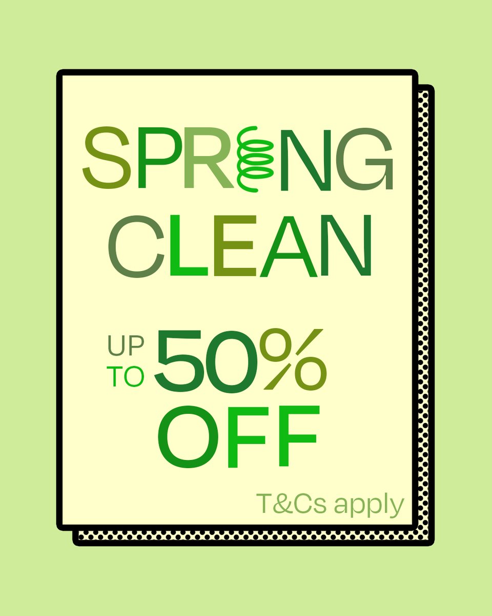 To make space for more summer stuff, we’re having a bit of a clear-out. This basically means that we’ve smacked down some prices (up to 50% off!) on all sorts of decent stuff, so stop reading this bilge and the hit that link…

*T&amp;Cs Apply. oipolloi.com/sale/?utm_cont…