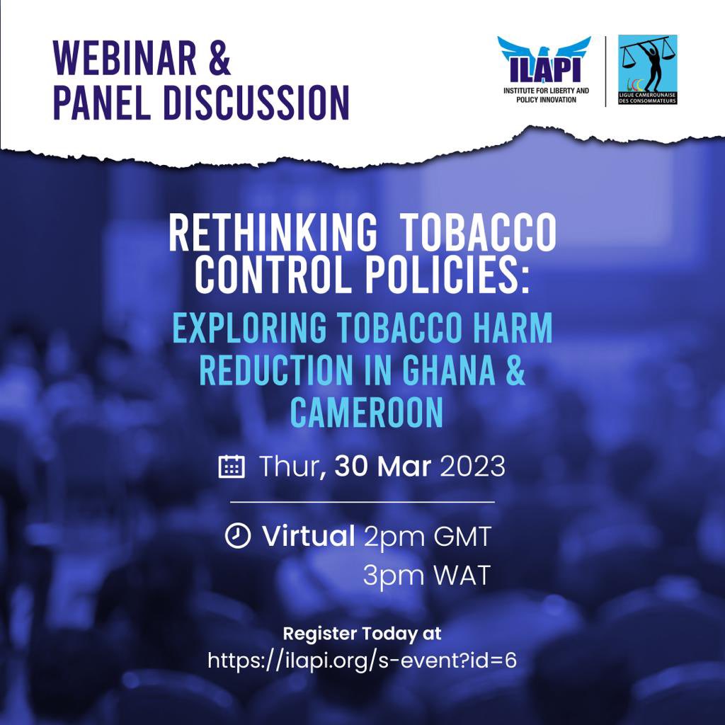 thr_researchhub's tweet photo. Join @prof_rx and other public health experts on a panel discussion to be moderated by @O_Isaacson_O to discuss the urgent need to embrace tobacco harm reduction strategies in #WestAfrica. @ILAPI_Institute @GlobalStateTHR https://t.co/XENPEAKrHt