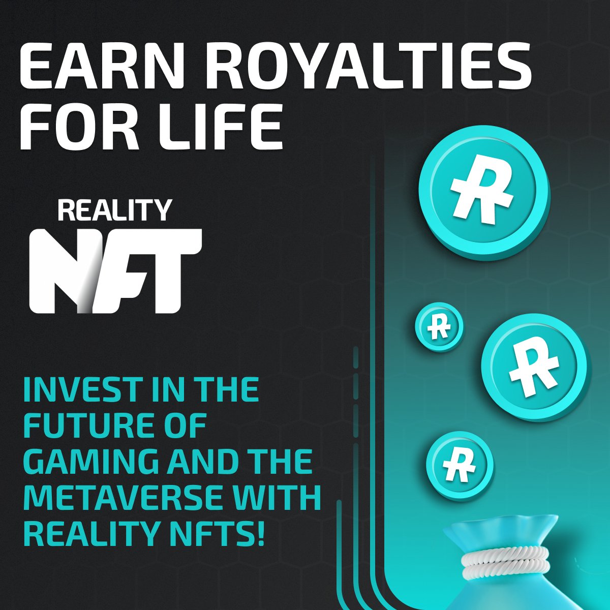 Realitymeta's tweet photo. 📈 Early adopters can earn more Royalties
💰 Less competition to share the #Revenue

💸 Invest in #RealityNFT now
👉 Earn your share!

RT + Comment for #NFT Badge 🎉

#NFTs #metaverse #blockchain #NFTinvesting #NFTroyalties #cryptoassets #digitalownership #NFTtrading https://t.co/fuHBjKdQ2T