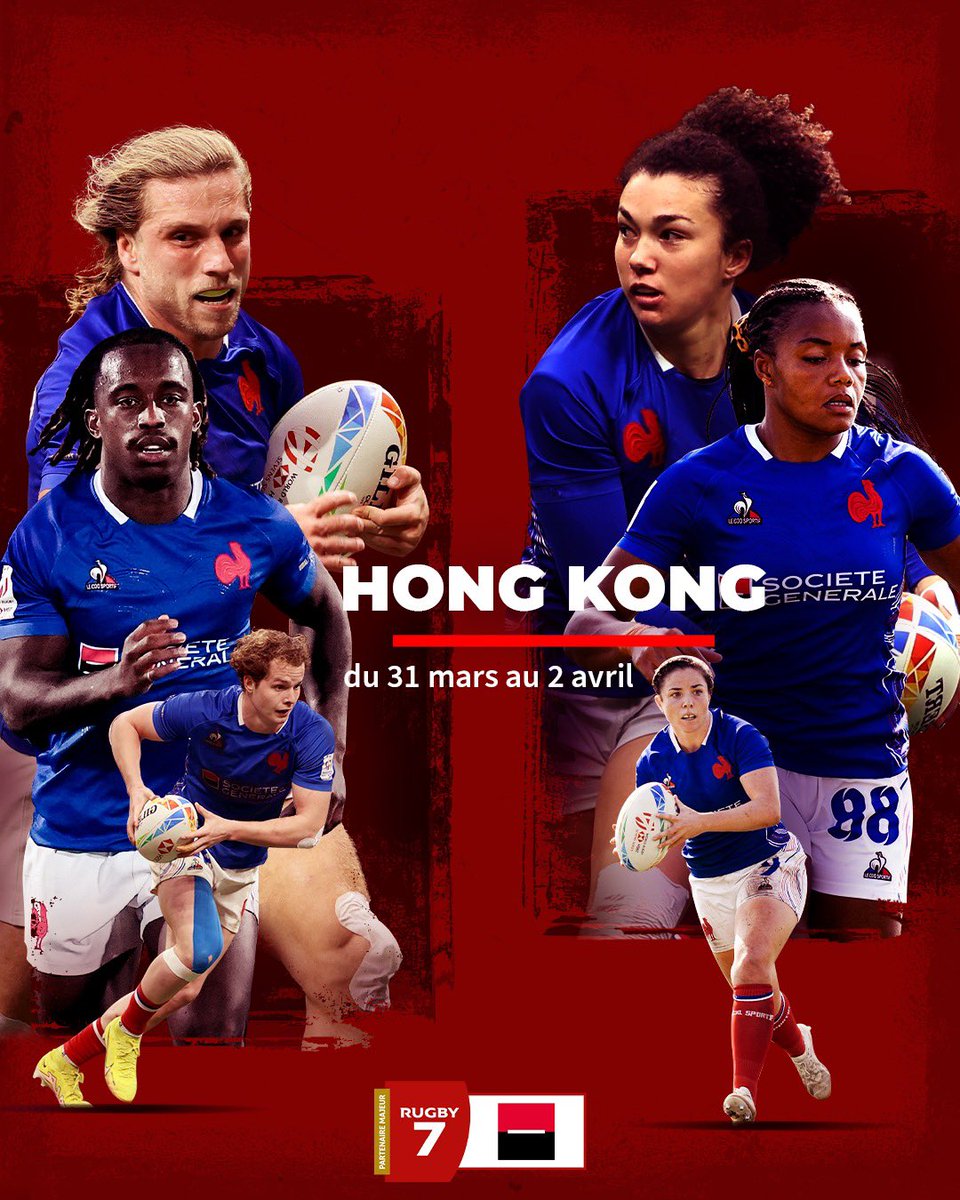 Stop à Hong Kong 📍⁣⁣⁣ ⁣⁣⁣ Stop ? Pas vraiment… Les équipes de #France7 sont dans les starting-block pour réaliser une nouvelle grosse performance, dans la foulée de leur 3e et 4e places obtenues à Vancouver.⁣⁣⁣ ⁣⁣⁣ Allez les Bleu.e.s ! 🇫🇷⁣⁣⁣ ⁣⁣⁣ #HK7s #hkrugby