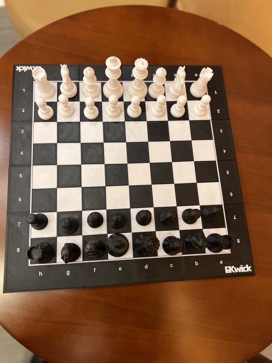 kwickhightech's tweet photo. #chessgame Design &amp; Printed by Kwick High Tech #3dprinting Team. https://t.co/lyujxSc5Vq