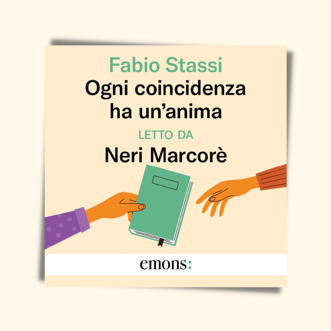 EmonsEdizioni's tweet photo. 🎧 #Ognicoincidenzahaunanima di #FabioStassi letto da @NeriMarcore è l'ultima uscita della nostra collana di #audiolibri.
Potete ascoltarlo su tutte le piattaforme di streaming #audio o acquistarlo sul nostro sito in versione digitale qui: https://t.co/nSmROBfQOr ❤️
#Emons https://t.co/EPynmXIrFh