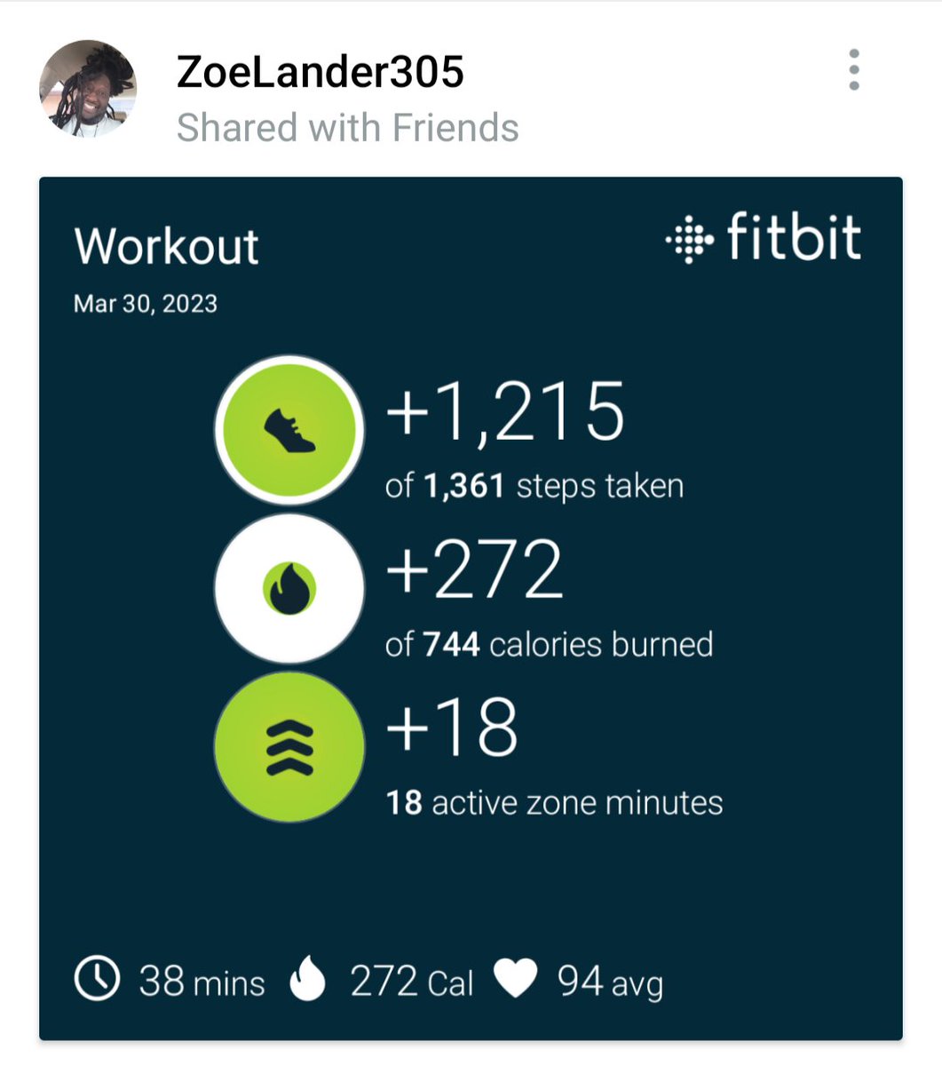 zoelander305's tweet photo. #weightlifting #stridekick #fitbitversa #fitbit #google #workout #fit #fitness #mentalhealth #physicalhealth #love #workout #bodysculpting #turnheads #loveyourself #smokeone https://t.co/eIRpZ9FZvh