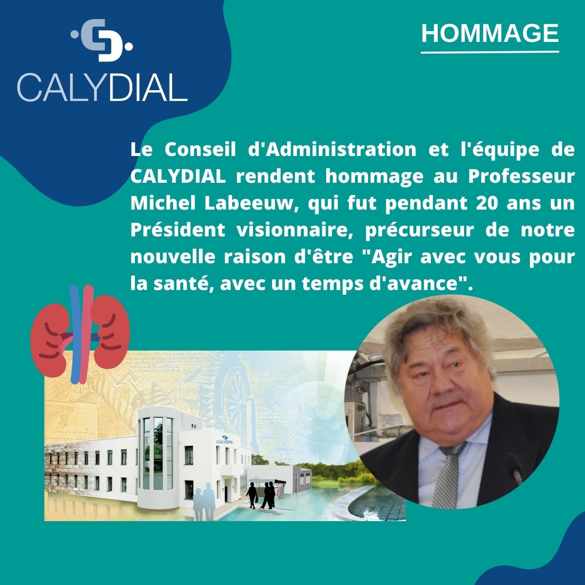 CALYDIAL | Centre de santé rénale tweet media