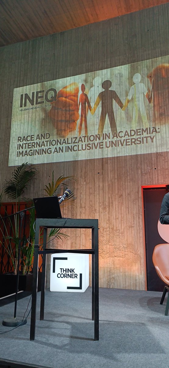 Aino Nevalainen (@nevalaino) on Twitter photo The <a href="/IneqHelsinki/">INEQ – Helsinki Inequality Initiative</a> panel discussion Race and Internationalization in Academia: Imagining an Inclusive University starting at <a href="/tiedekulma/">Tiedekulma</a> happening now! Follow live or online at tiedekulmamedia.helsinki.fi/fi/web/tiedeku… The <a href="/IneqHelsinki/">INEQ – Helsinki Inequality Initiative</a> panel discussion Race and Internationalization in Academia: Imagining an Inclusive University starting at <a href="/tiedekulma/">Tiedekulma</a> happening now! Follow live or online at tiedekulmamedia.helsinki.fi/fi/web/tiedeku…