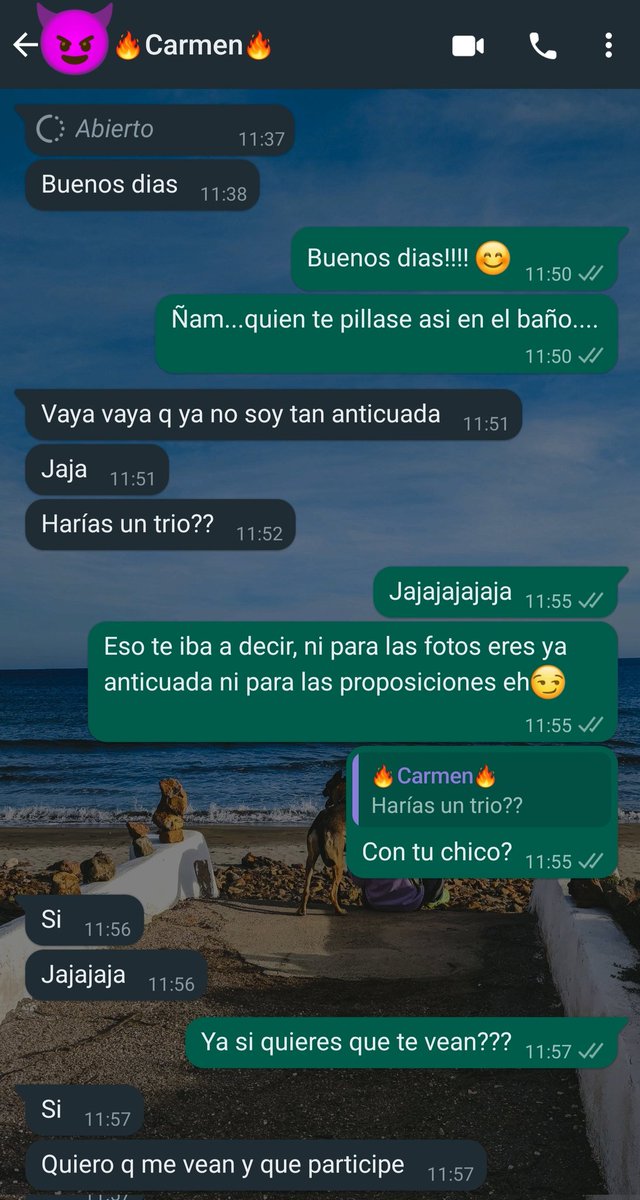 PkS_MAD's tweet photo. Recibir los buenos dias de una #hotwife y con propuestas así...incrementan las ganas de que llegue el finde. Pero me surgen dudas...¿A los chicos les importa que #cornudo participe? Y vosotras... ¿preferis solo contarselo a la vuelta, que pueda verlo o que participe con su rol? https://t.co/SWTa3GU8Sy