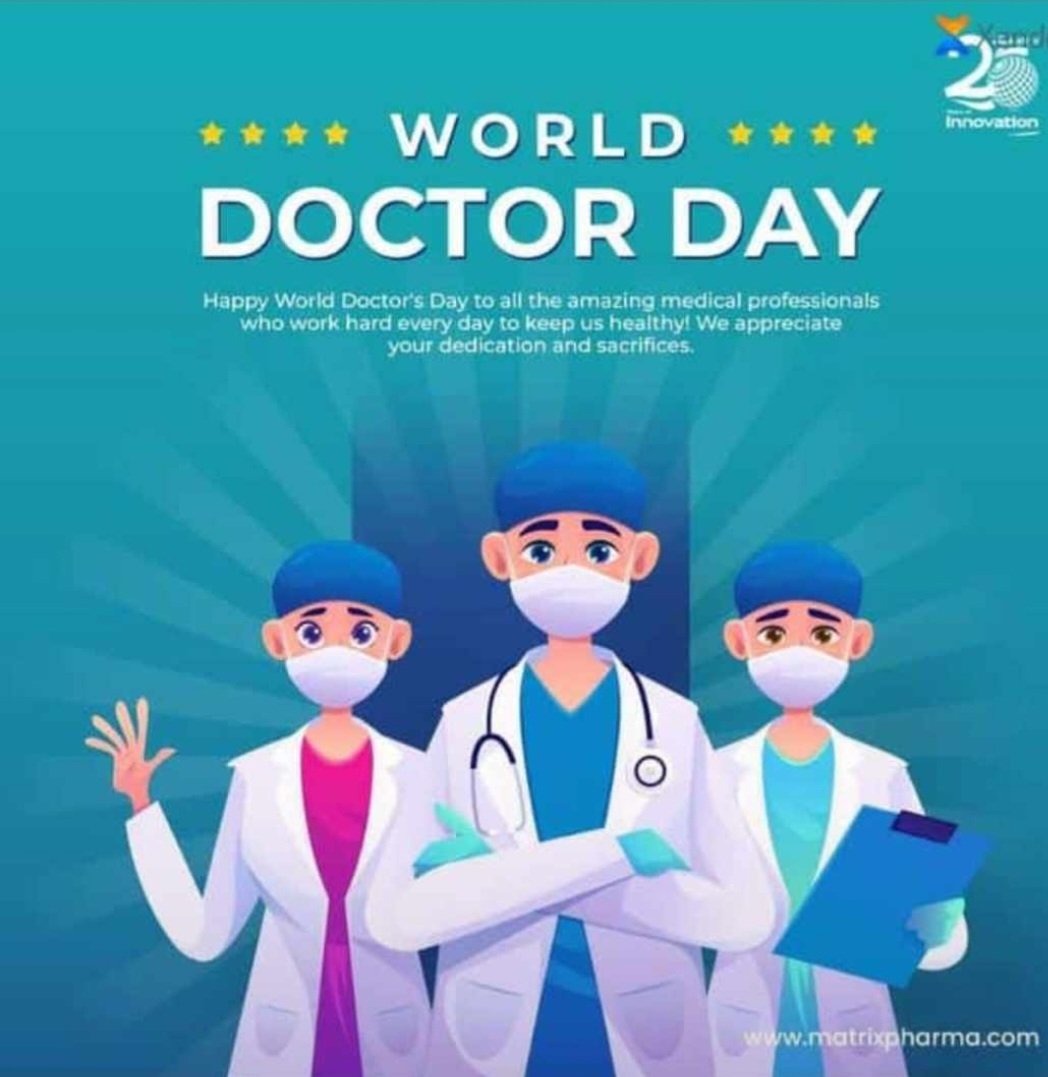 omag_official's tweet photo. Happy Doctor's Day to myself, and all the medical practitioners all over the country, and in the disapora!! 
May God continue to bless and keep us..Amen!! 
I'm happy to serve!! 
I'm proud to be a Doctor!! https://t.co/AEYY6fvPhu