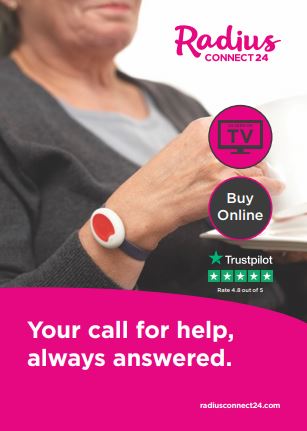Did you know?
You can help us raise awareness of our Personal Alarm Service by downloading and passing our leaflet to someone you care about
Downloadable leaflet available via: 
bit.ly/3bXVygQ
