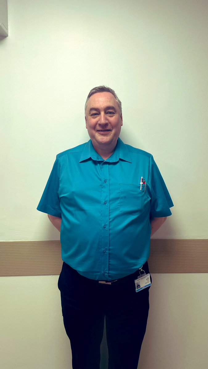 Ward5LTHTR's tweet photo. 📝This is Peter..Our fabulous new ward clerk..Peter joined us last month and has already had such a positive impact on our team 😊 If you are our an about on the ward please say hello and make him welcome📝 #wardclerk #teammate #newaddition https://t.co/2aKHDFrzXz