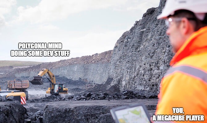 We're pretty excited about the upcoming news ✨ 

How do you imagine a #Megacube 'interlude'? 👁️👄👁️