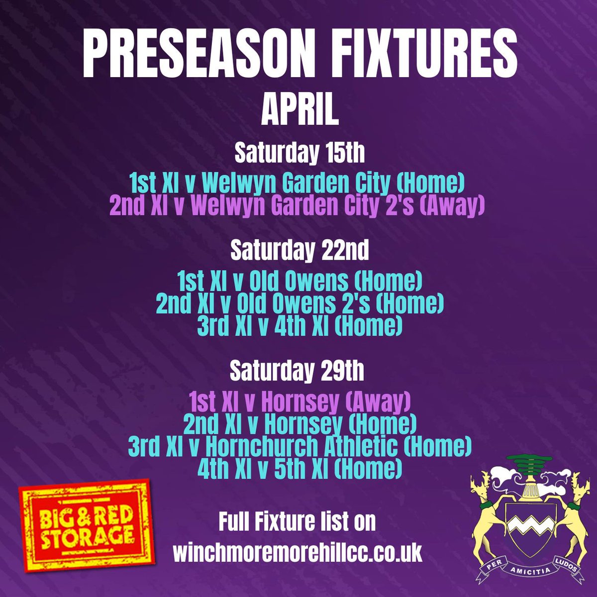 WinchmoreHillCC's tweet photo. #summer2023
#preseason
#cricket
#london 
#bangthedrum https://t.co/Eij65LgLOD