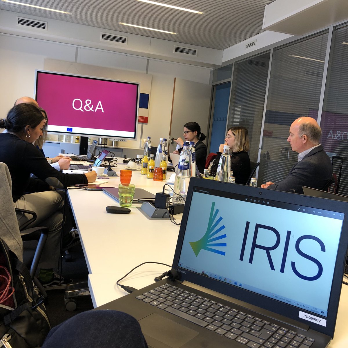 Delegation of <a href="/iris_rd/">IRIS Technology Solutions</a> in our very last #reviewmeeting for <a href="/AICUBEProject1/">AI-CUBE Project</a> in #brussels . Thanks to all partners and collegues for the great job and collaboration. 

#artificialintelligence #europeancommission #innovation #h2020