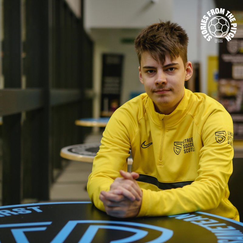 streetsoccerSCO's tweet photo. Alan joined @ChangeCentreDun as an operational assistant in late 2022 and has since grown in to a key member of the team.

After overcoming challenges in childhood, he now wants to use his own lived-experience to help others and show that anything is possible with belief.