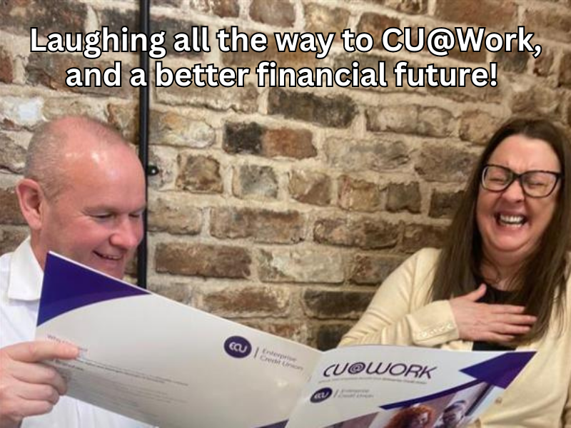 It was great to meet Ann Murphy from Sovereign Transport Services discussing the benefits of partnering Enterprise Credit Union for CU@Work payroll deduction scheme. #FinancialWellbeing #FinancialResilience #StaffBenefit
lnkd.in/eSNMaFj5