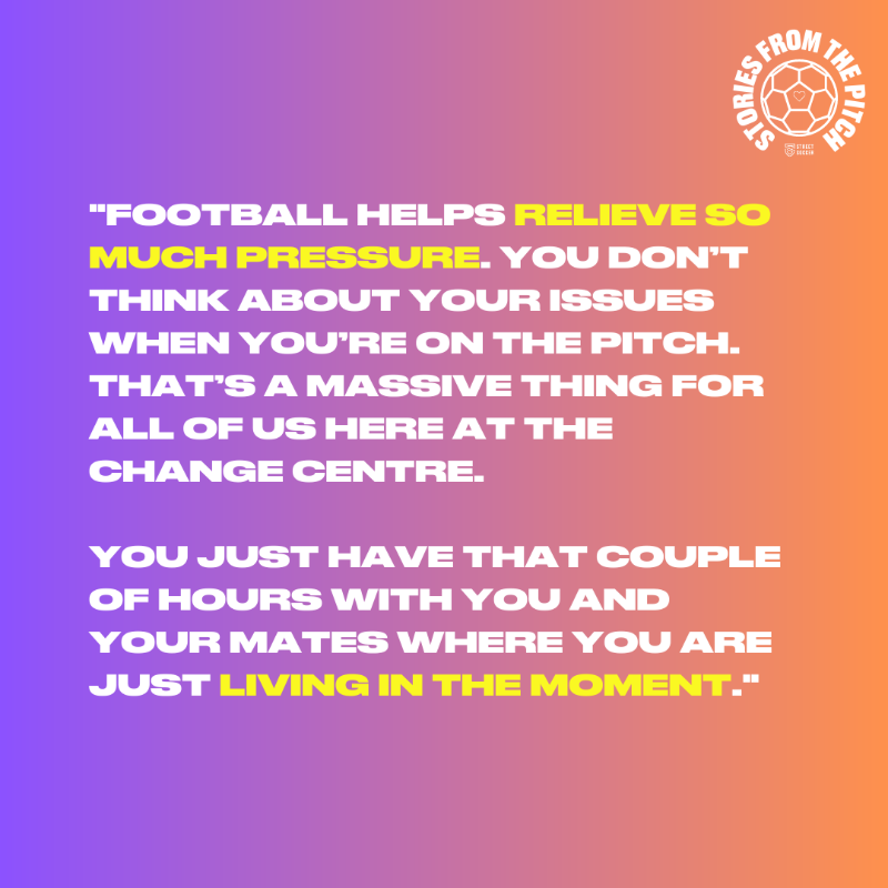 streetsoccerSCO's tweet photo. Alan joined @ChangeCentreDun as an operational assistant in late 2022 and has since grown in to a key member of the team.

After overcoming challenges in childhood, he now wants to use his own lived-experience to help others and show that anything is possible with belief.