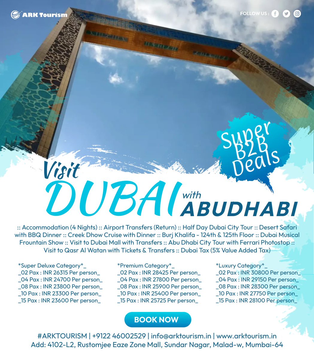 #dubai #visitdubai #dubaideals #b2b #dubaib2b