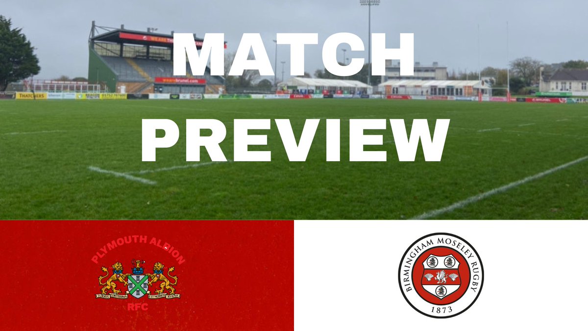 Albion_RFC's tweet photo. 📝 Match Preview
Take a look at our preview as we prepare to take on @MoseleyRugbyFC this weekend in our penultimate home game of the season ⬇️
https://t.co/osfZR5ybhE
#ALBMOS #AlbionAsOne https://t.co/J8gd7g7hNT