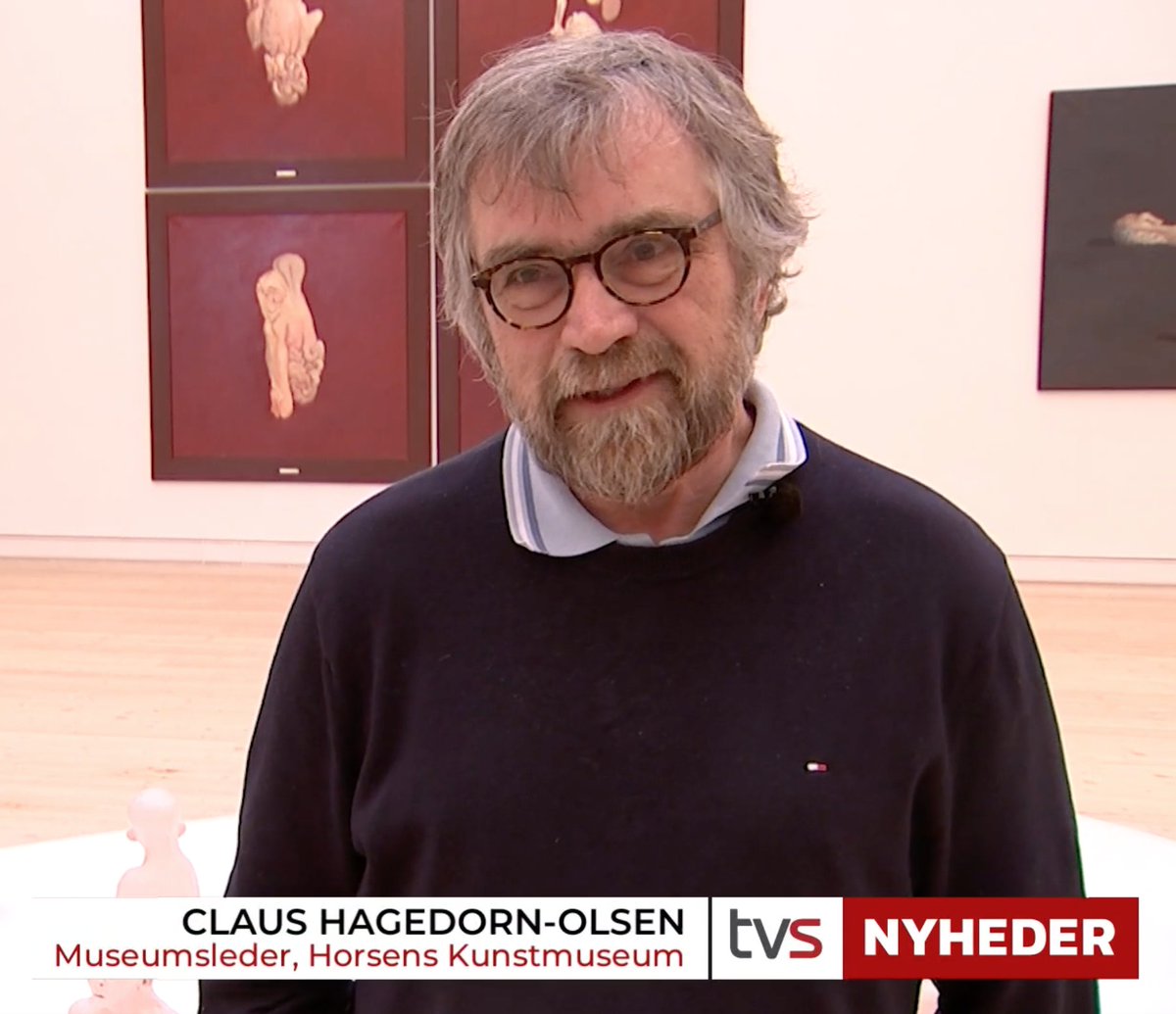 DeBruneRiddere's tweet photo. "Jeg synes faktisk det kunne blive rigtig interessant, at kombinere noget som vi har en fordom omkring (bøfsandwich, red.) med moderne eksperimenterende billedkunst." 

Se hele indslaget fra @TVSYD her: https://t.co/GNofj1641D #bøfsandwich #brunsovs https://t.co/DNh7Fc0lwn