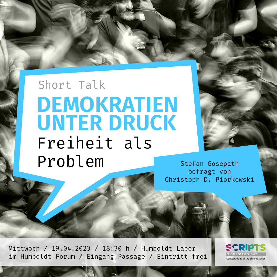 Contestations of the Liberal Script (SCRIPTS) (@scriptsberlin) on Twitter photo Wenn Freiheitsversprechen sich als leer erweisen, werden sie zum Problem für liberale Ordnungen.
🎙️Short Talk Nr. 2 — heute in 2 Wochen mit <a href="/stefan_gosepath/">Stefan Gosepath</a> (<a href="/FU_Berlin/">Freie Universität</a>) & @CDPiorkowski live aus dem <a href="/HumboldtLabor/">HumboldtLabor</a>
🗓️Mi, 19.4., 18:30 Uhr
🏙️Zur Anmeldung: scripts-berlin.eu/de/news-events… Wenn Freiheitsversprechen sich als leer erweisen, werden sie zum Problem für liberale Ordnungen.
🎙️Short Talk Nr. 2 — heute in 2 Wochen mit <a href="/stefan_gosepath/">Stefan Gosepath</a> (<a href="/FU_Berlin/">Freie Universität</a>) & @CDPiorkowski live aus dem <a href="/HumboldtLabor/">HumboldtLabor</a>
🗓️Mi, 19.4., 18:30 Uhr
🏙️Zur Anmeldung: scripts-berlin.eu/de/news-events…