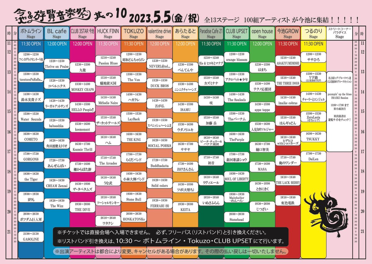 今池‘‘遊覧”音楽祭 tweet media