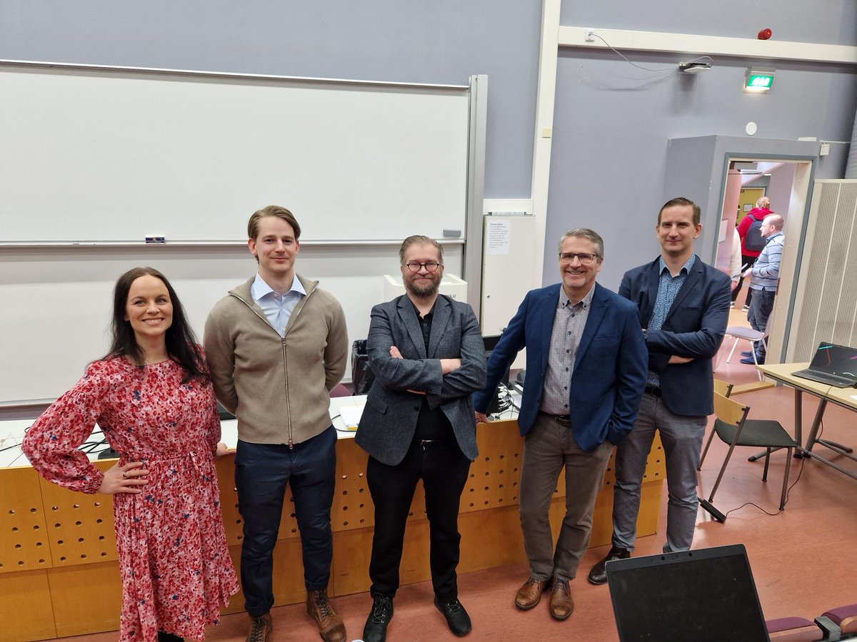 Turku Sales Competition Finals today <a href="/TurkuAMK/">Turun ammattikorkeakoulu</a> 🔥 Real-life sales case by Pemamek. Our #teamPEMA judges are ready for the competition. Good luck everyone! #pemawelding #robotics