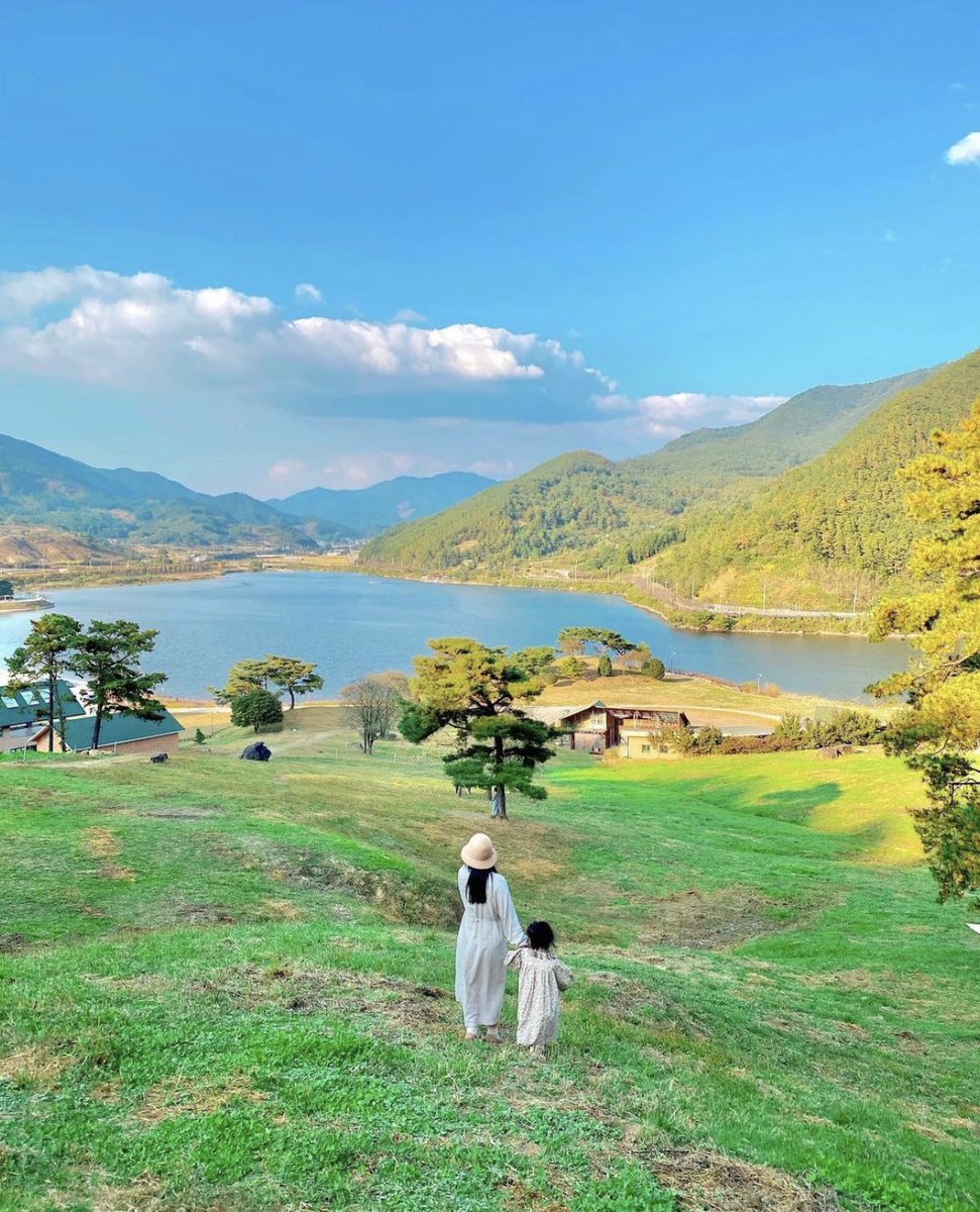unnie_review's tweet photo. ที่นี่วิวสวยปังมากกกก🤩 เกาหลีนะไม่ใช่สวิต😍🏞️ ไปช่วงใบไม้ผลิก็จะได้วิวดอกนาร์ซิสซัสเหลืองสวยๆแบบนี้ ไปช่วงฤดูร้อนทุ่งจะเขียวสวยตัดกับท้องฟ้าสวยสุดๆ🌱⛰️

📍พิกัด 지리산치즈랜드
전남 구례군 이평리 109

🕰️ เปิดทุกวัน 9:00 - 18:00

#รีวิวเกาหลี #ที่เที่ยวเกาหลี 
@Review_korea https://t.co/jabLBEHyY0