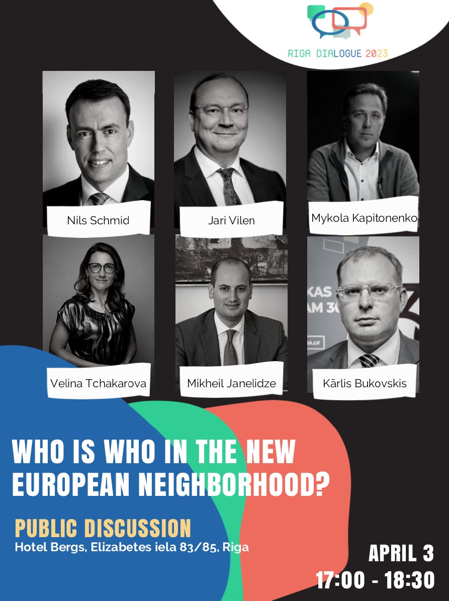 📍 The annual #RigaDialogue2023 is just around the corner! A  number of questions concerning the EU's common neighborhood policy after Russia's aggression in Ukraine will be addressed during the debate.  
✍️Register and join us in person: ej.uz/RD2023_public

<a href="/vtchakarova/">Velina Tchakarova</a>