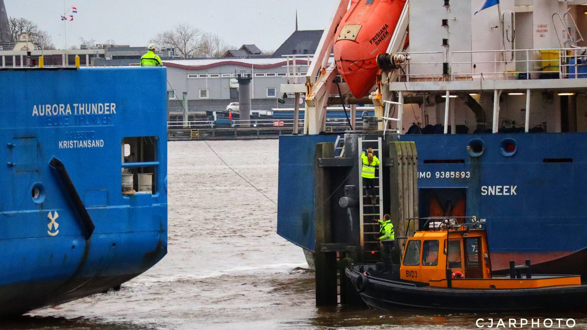 CjarlOtte's tweet photo. Boatmen #delfzijl #bvde #aurorathunder https://t.co/1dR3AfJmBW