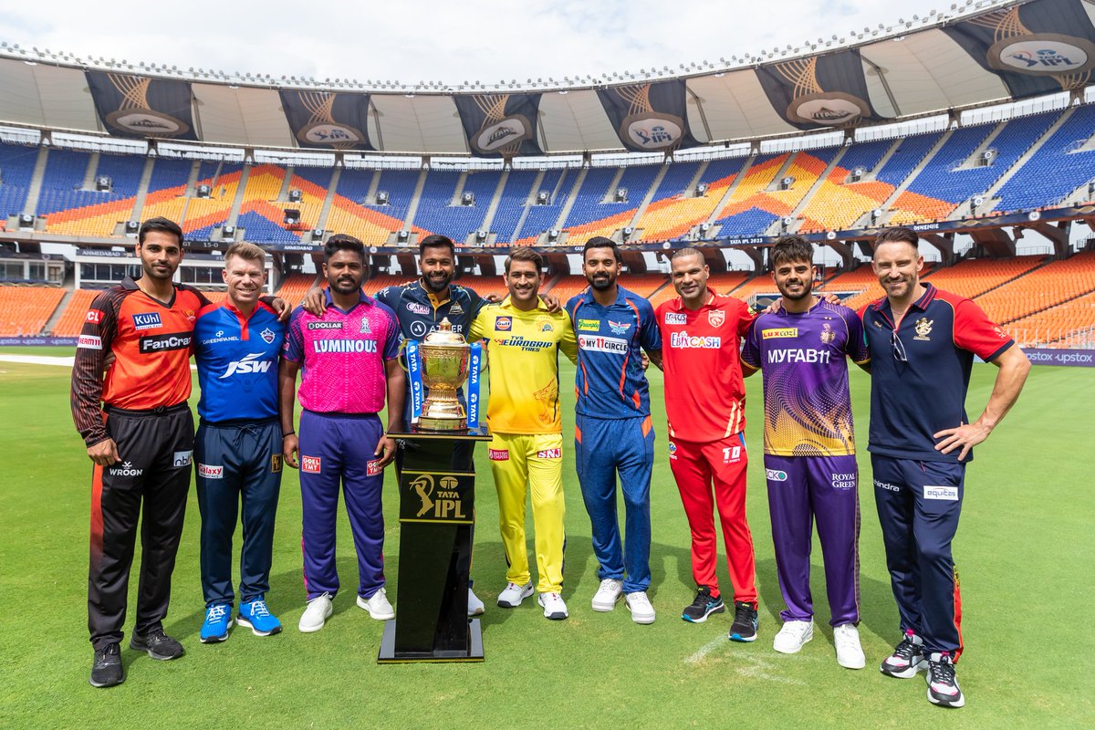 CricCrazyJohns's tweet photo. Get, set, go for IPL 2023. https://t.co/i6jPwS5KnK