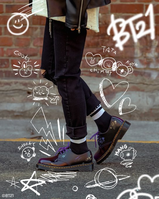 数量限定販売商品】DR.MARTENS×BT21 コラボ ドクターマーチン- 数量限定販売商品】DR.MARTENS×BT21 コラボ ドクターマーチン-
