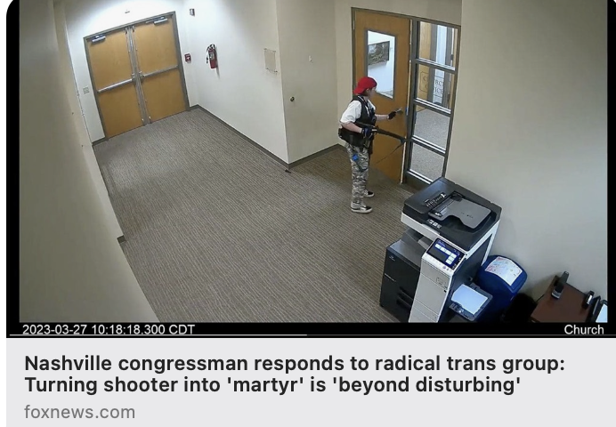 aigkenham's tweet photo. Since the horrific shootings at a Christian school in Nashville, & the resulting murder of children & adults, we’ve seen a number of extremely concerning headlines such as “Trans activists are calling for more blood after the Nashville shooting.” Another stated, “Nashville congressman responds to radical trans group Turning shooter into “martyr” is beyond disturbing.”

There was a graphic posted, that no one seems to know for sure if it’s an April Fool’s Day prank or real, that advertised, “Trans Day of Vengeance.” Maybe it's both!

Secular media outlets that showed little or no sympathy for the victims and their families, came across as having sympathy for the shooter because she said she was trans,

The media was also reported for mocking prayer in this headline, “Media mockery of prayer ‘subtle smears’ against Christianity coverage of Nashville massacre.”  No doubt they did this because they know Christians, based on God’s clear word teach there are only two genders of humans, male and female. To claim one can change their gender is a perversion of God’s created order, & a denial of science.

And of course (and I’m not getting into the gun debate, but just making an important point) many claimed guns were the problem instead of looking at the fact it was a person using the gun that carried out this tragic crime.

When the media mocked prayer, they mocked Christianity, & are actually mocking God. Of course, they don’t believe in God, but seem to spend a lot of time mocking someone they don’t believe in. They make moral judgments about issues, but in reality have no basis to make moral judgments. Without the basis in an absolute authority, they have no basis to determine right or wrong or good or bad. As Jesus taught, “And Jesus said to him, “Why do you call me good? No one is good except God alone” (Luke 18:19).

These mocking anti-Christian people are so hypocritical. They gleefully condone the brutal killing of children every day in their mother’s wombs. They wouldn’t speak against the instruments (as they do guns) used by abortion killing doctors, as they demand child sacrifice to the god of self. Yes they believe they are their own god & can do whatever they determine. In doing so, they're totally intolerant of Christians who trust the true God & obey His Word.  After all, the God of the bible is our Creator, & therefore owns us, & has total right to tell us what is right & wrong.

These mocking people ignore the fact that they, & everyone else, are under the death penalty for our sin. Such mockers are trying to blame others, particularly Christians, for the reason this woman killed children & adults. They refuse to acknowledge that humans are sinners & under the condemnation of death. In fact, none of us deserve life. 

But God loves us so much, as undeserving as we are, He provided a way of salvation for us.  He stepped into history in the person of His Son to be the God-man, 100% God & 100% man, sinless, & suffered death on the cross to pay the penalty for our sin. He rose from the dead, conquering death & the devil, & offers a free gift of salvation to all who believe.

“because, if you confess with your mouth that Jesus is Lord and believe in your heart that God raised him from the dead, you will be saved” (Romans 10:9).

Death is horrible.  The bible describes it as an “enemy.” I can’t imagine the grief those Christian parents are suffering. One day death will be thrown in the lake of fire & be no more. As humans we grieve at death. But for Christians, as hard as it is dealing with this world of death & suffering, we also understand what God tells us in His Word: 

“For I consider that the sufferings of this present time are not worth comparing with the glory that is to be revealed to us” (Romans 8:18).

“He will wipe away every tear from their eyes, and death shall be no more, neither shall there be mourning, nor crying, nor pain anymore, for the former things have passed away.” (Revelation 21:4).